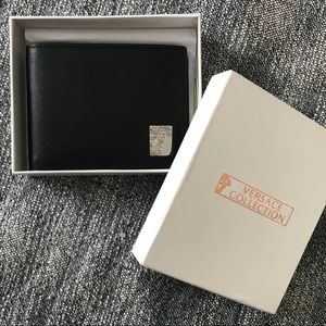 Versace Wallet. Black